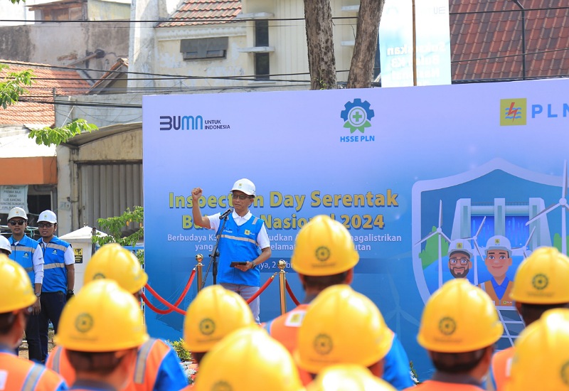 Gelar Inspection Day Bulan K Nasional Pln Tekankan Pentingnya Budaya